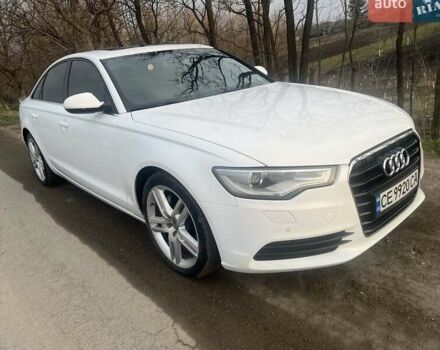 Белый Ауди А6, объемом двигателя 2 л и пробегом 120 тыс. км за 15500 $, фото 1 на Automoto.ua