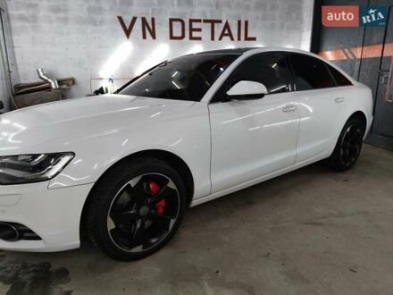 Белый Ауди А6, объемом двигателя 2.97 л и пробегом 180 тыс. км за 18900 $, фото 1 на Automoto.ua