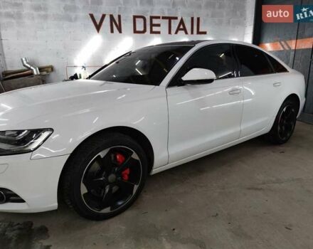 Белый Ауди А6, объемом двигателя 2.97 л и пробегом 180 тыс. км за 18900 $, фото 1 на Automoto.ua