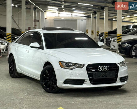 Білий Ауді А6, об'ємом двигуна 2 л та пробігом 185 тис. км за 14700 $, фото 1 на Automoto.ua