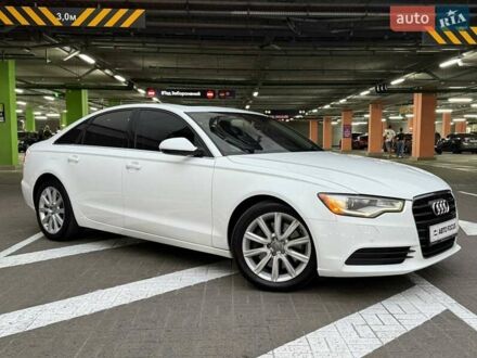 Ауди А6 2014 в Киеве на Automoto.ua Белый Ауди А6, объемом двигателя 1.98 л и пробегом 135 тыс. км за 15490 $, фото 1 на Automoto.ua