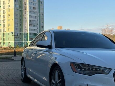 Белый Ауди А6, объемом двигателя 3 л и пробегом 220 тыс. км за 21500 $, фото 1 на Automoto.ua