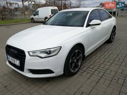 Ауди А6 2014 в Днепре (Днепропетровске) на Automoto.ua Белый Ауди А6, объемом двигателя 1.97 л и пробегом 198 тыс. км за 16900 $, фото 1 на Automoto.ua
