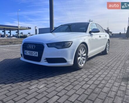 Белый Ауди А6, объемом двигателя 2 л и пробегом 287 тыс. км за 15800 $, фото 1 на Automoto.ua
