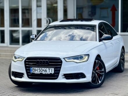 Ауди А6 2014 в Одессе на Automoto.ua Белый Ауди А6, объемом двигателя 3 л и пробегом 196 тыс. км за 16999 $, фото 1 на Automoto.ua