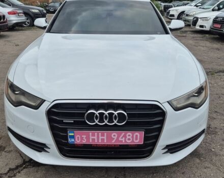 Білий Ауді А6, об'ємом двигуна 2 л та пробігом 182 тис. км за 13600 $, фото 1 на Automoto.ua
