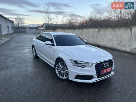 Белый Ауди А6, объемом двигателя 3 л и пробегом 145 тыс. км за 19900 $, фото 1 на Automoto.ua