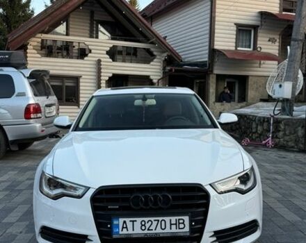 Белый Ауди А6, объемом двигателя 1.98 л и пробегом 145 тыс. км за 17000 $, фото 1 на Automoto.ua