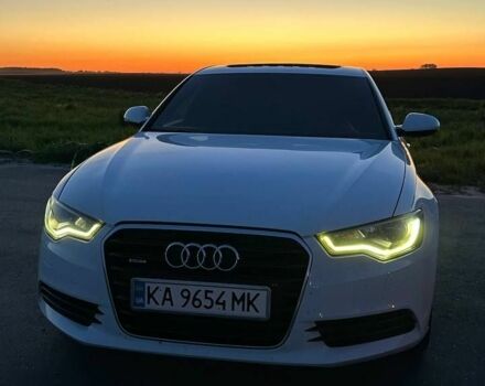 Белый Ауди А6, объемом двигателя 2 л и пробегом 210 тыс. км за 12500 $, фото 1 на Automoto.ua