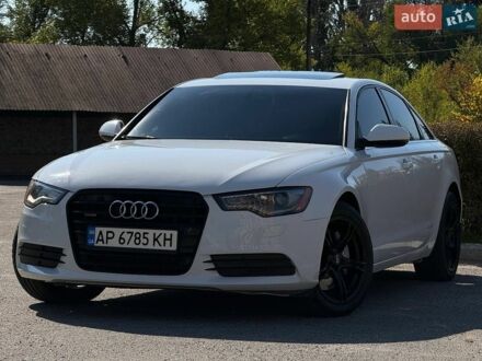 Белый Ауди А6, объемом двигателя 2 л и пробегом 180 тыс. км за 13400 $, фото 1 на Automoto.ua