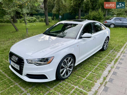 Ауді А6 2014 у Києві на Automoto.ua Білий Ауді А6, об'ємом двигуна 3 л та пробігом 228 тис. км за 18900 $, фото 1 на Automoto.ua