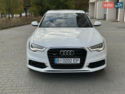 Белый Ауди А6, объемом двигателя 2.97 л и пробегом 126 тыс. км за 21000 $, фото 1 на Automoto.ua