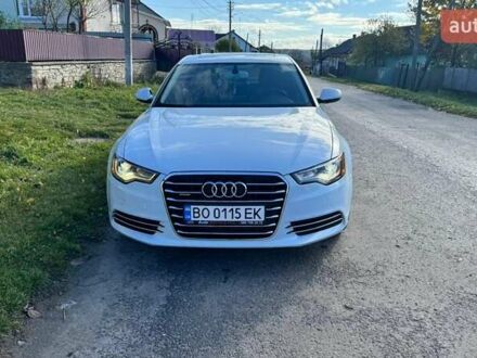 Ауди А6 2014 в Бучаче на Automoto.ua Белый Ауди А6, объемом двигателя 2 л и пробегом 170 тыс. км за 15900 $, фото 1 на Automoto.ua