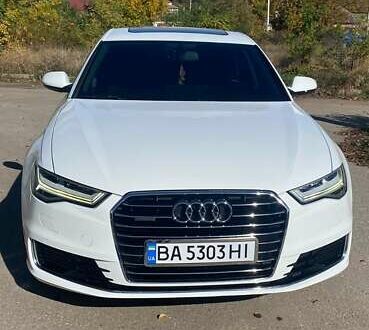 Ауди А6 2015 в Знаменке на Automoto.ua Белый Ауди А6, объемом двигателя 1.97 л и пробегом 119 тыс. км за 24200 $, фото 1 на Automoto.ua