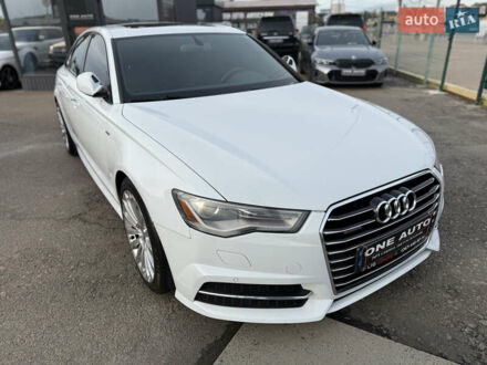 Ауди А6 2015 в Киеве на Automoto.ua Белый Ауди А6, объемом двигателя 1.98 л и пробегом 118 тыс. км за 19990 $, фото 1 на Automoto.ua