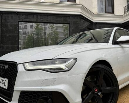Белый Ауди А6, объемом двигателя 3 л и пробегом 140 тыс. км за 21500 $, фото 1 на Automoto.ua