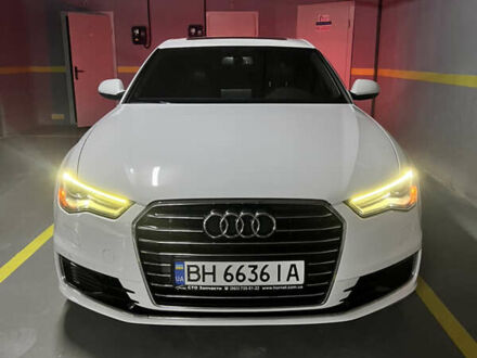 Белый Ауди А6, объемом двигателя 1.98 л и пробегом 136 тыс. км за 20000 $, фото 1 на Automoto.ua