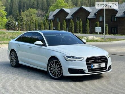 Ауди А6 2015 в Днепре (Днепропетровске) на Automoto.ua Белый Ауди А6, объемом двигателя 2.97 л и пробегом 169 тыс. км за 25900 $, фото 1 на Automoto.ua
