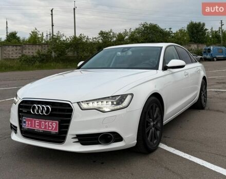 Білий Ауді А6, об'ємом двигуна 3 л та пробігом 182 тис. км за 18999 $, фото 1 на Automoto.ua