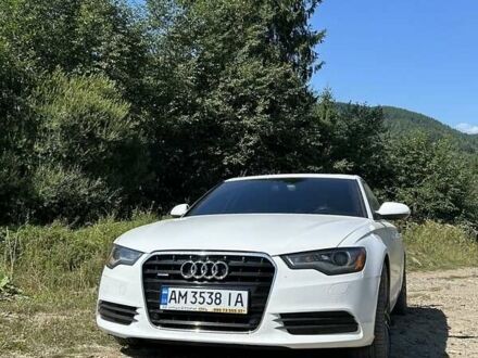 Белый Ауди А6, объемом двигателя 2 л и пробегом 170 тыс. км за 16200 $, фото 1 на Automoto.ua