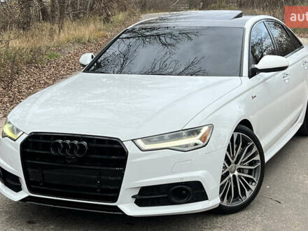 Белый Ауди А6, объемом двигателя 3 л и пробегом 195 тыс. км за 23000 $, фото 1 на Automoto.ua