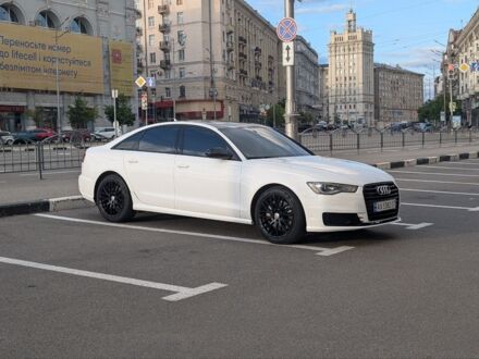 Ауди А6 2015 в Харькове на Automoto.ua Белый Ауди А6, объемом двигателя 1.98 л и пробегом 0 тыс. км за 17000 $, фото 1 на Automoto.ua