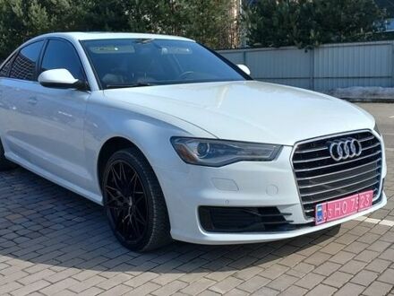 Белый Ауди А6, объемом двигателя 1.98 л и пробегом 214 тыс. км за 15500 $, фото 1 на Automoto.ua