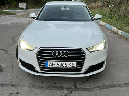 Ауди А6 2015 в Запорожье на Automoto.ua Белый Ауди А6, объемом двигателя 1.8 л и пробегом 191 тыс. км за 21500 $, фото 1 на Automoto.ua