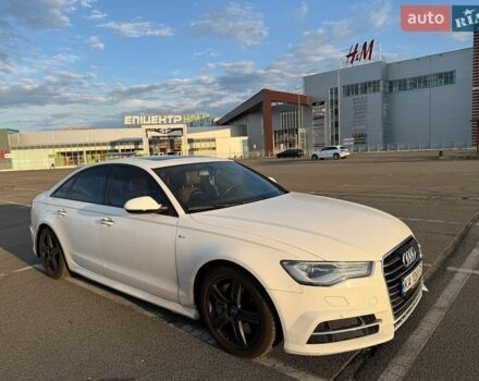 Белый Ауди А6, объемом двигателя 1.98 л и пробегом 160 тыс. км за 16500 $, фото 1 на Automoto.ua
