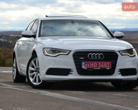 Ауді А6 2015 у Дрогобичі на Automoto.ua Білий Ауді А6, об'ємом двигуна 2 л та пробігом 184 тис. км за 12850 $, фото 1 на Automoto.ua