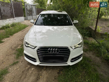 Ауди А6 2015 в Николаеве на Automoto.ua Белый Ауди А6, объемом двигателя 3 л и пробегом 120 тыс. км за 19500 $, фото 1 на Automoto.ua