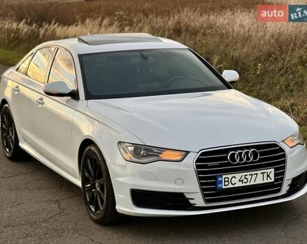 Ауді А6 2015 у Тернополі на Automoto.ua Білий Ауді А6, об'ємом двигуна 1.98 л та пробігом 201 тис. км за 14999 $, фото 1 на Automoto.ua