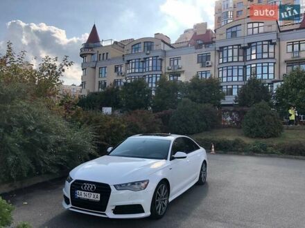 Ауди А6 2016 в Киеве на Automoto.ua Белый Ауди А6, объемом двигателя 3 л и пробегом 138 тыс. км за 21500 $, фото 1 на Automoto.ua