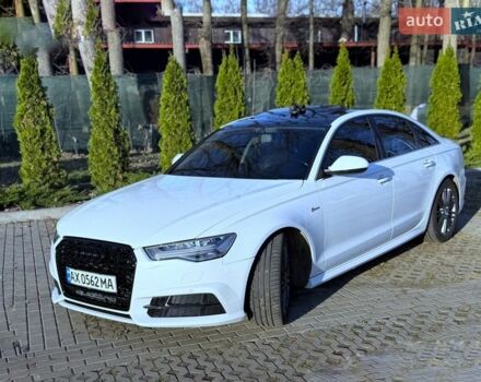 Белый Ауди А6, объемом двигателя 3 л и пробегом 95 тыс. км за 21900 $, фото 1 на Automoto.ua