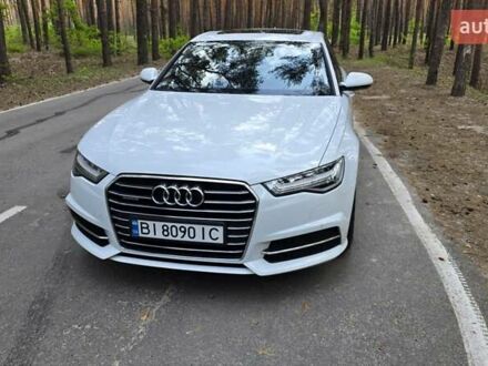 Ауди А6 2016 в Полтаве на Automoto.ua Белый Ауди А6, объемом двигателя 1.97 л и пробегом 164 тыс. км за 24200 $, фото 1 на Automoto.ua