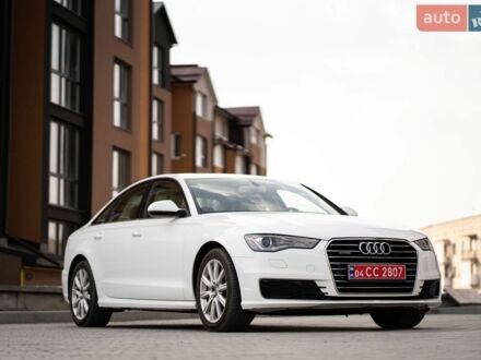 Білий Ауді А6, об'ємом двигуна 2 л та пробігом 223 тис. км за 13700 $, фото 1 на Automoto.ua