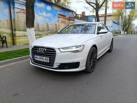 Ауди А6 2016 в Белгород-Днестровском на Automoto.ua Белый Ауди А6, объемом двигателя 3 л и пробегом 204 тыс. км за 24300 $, фото 1 на Automoto.ua