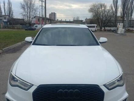 Ауді А6 2017 у Києві на Automoto.ua Білий Ауді А6, об'ємом двигуна 1.98 л та пробігом 107 тис. км за 18500 $, фото 1 на Automoto.ua