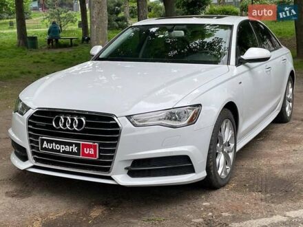 Ауди А6 2017 в Киеве на Automoto.ua Белый Ауди А6, объемом двигателя 2 л и пробегом 148 тыс. км за 22290 $, фото 1 на Automoto.ua