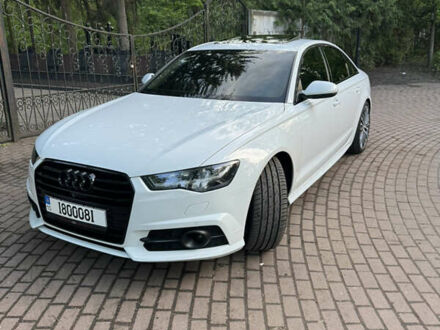 Ауди А6 2017 в Киеве на Automoto.ua Белый Ауди А6, объемом двигателя 3 л и пробегом 95 тыс. км за 29900 $, фото 1 на Automoto.ua