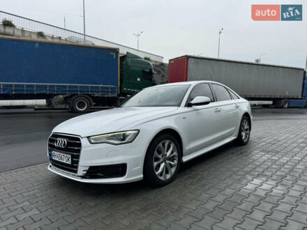 Белый Ауди А6, объемом двигателя 2 л и пробегом 140 тыс. км за 13500 $, фото 1 на Automoto.ua