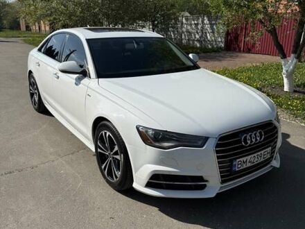 Ауди А6 2017 в Сумах на Automoto.ua Белый Ауди А6, объемом двигателя 1.98 л и пробегом 79 тыс. км за 18999 $, фото 1 на Automoto.ua