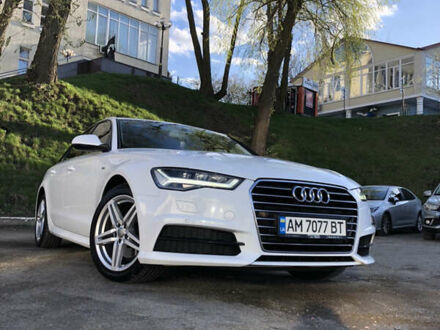 Ауди А6 2017 в Киеве на Automoto.ua Белый Ауди А6, объемом двигателя 1.97 л и пробегом 240 тыс. км за 24000 $, фото 1 на Automoto.ua