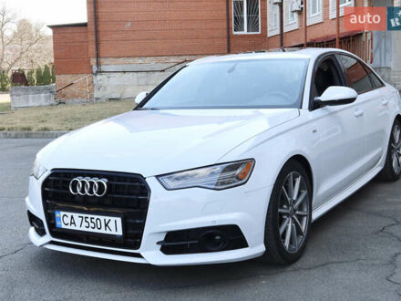 Ауди А6 2018 в Умани на Automoto.ua Белый Ауди А6, объемом двигателя 2 л и пробегом 178 тыс. км за 18500 $, фото 1 на Automoto.ua