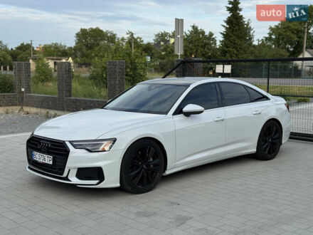 Ауди А6 2018 в Львове на Automoto.ua Белый Ауди А6, объемом двигателя 3 л и пробегом 80 тыс. км за 33900 $, фото 1 на Automoto.ua