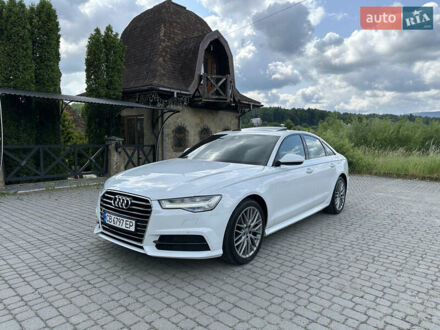 Ауди А6 2018 в Трускавце на Automoto.ua Белый Ауди А6, объемом двигателя 2 л и пробегом 77 тыс. км за 29600 $, фото 1 на Automoto.ua
