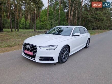 Ауди А6 2018 в Бородянке на Automoto.ua Белый Ауди А6, объемом двигателя 3 л и пробегом 177 тыс. км за 25000 $, фото 1 на Automoto.ua