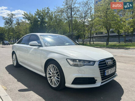 Ауди А6 2018 в Николаеве на Automoto.ua Белый Ауди А6, объемом двигателя 1.97 л и пробегом 75 тыс. км за 29500 $, фото 1 на Automoto.ua