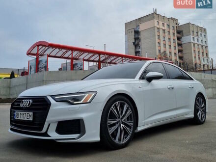 Ауди А6 2018 в Виннице на Automoto.ua Белый Ауди А6, объемом двигателя 3 л и пробегом 43 тыс. км за 36900 $, фото 1 на Automoto.ua