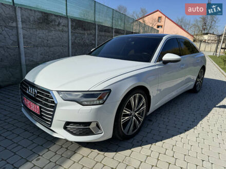 Ауди А6 2019 в Львове на Automoto.ua Белый Ауди А6, объемом двигателя 2 л и пробегом 72 тыс. км за 29500 $, фото 1 на Automoto.ua